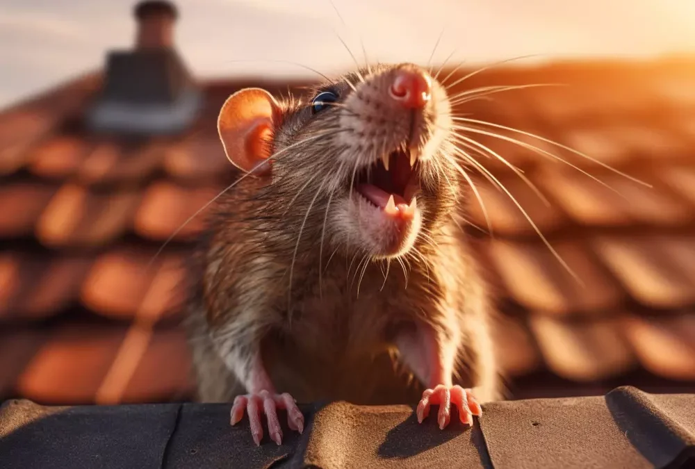 Ratos de Telhado: entenda como a desratização controla esse tipo de praga