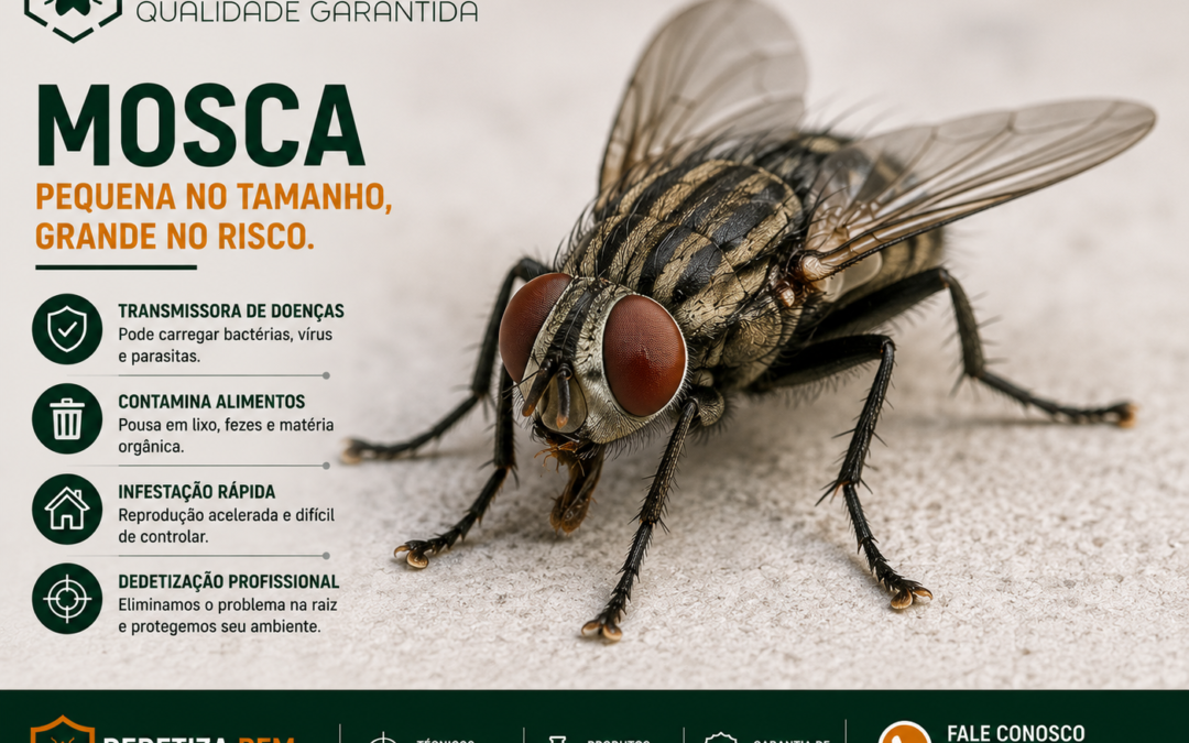 Saiba Tudo Sobre as Moscas