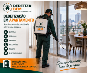 dedetização-apartamento