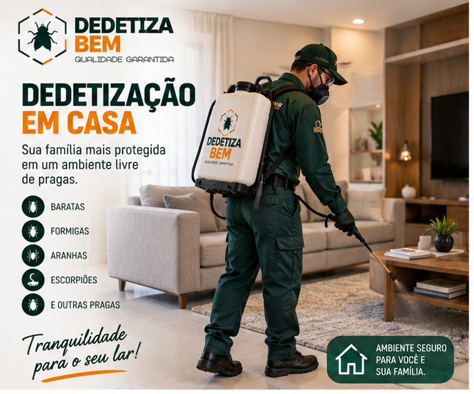 Dedetização de Residência